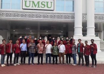 Comparative Study oleh PK IMM FEB UMSU P. A 21/22 disambut baik oleh Rektor UMSU