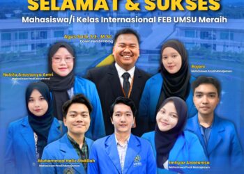 MAHASISWA KELAS INTERNASIONAL MANAJEMEN FEB UMSU RAIH JUARA II DI UMPSA MALAYSIA LEWAT INOVASI “ENTRESIA”