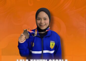 Lala Tantri Sagala Mahasiswa Prodi Manajemen FEB UMSU Raih Juara 2 Kejuaraan Nasional Karate Piala Ketua Umum PB FORKI 2026 di Jawa Barat